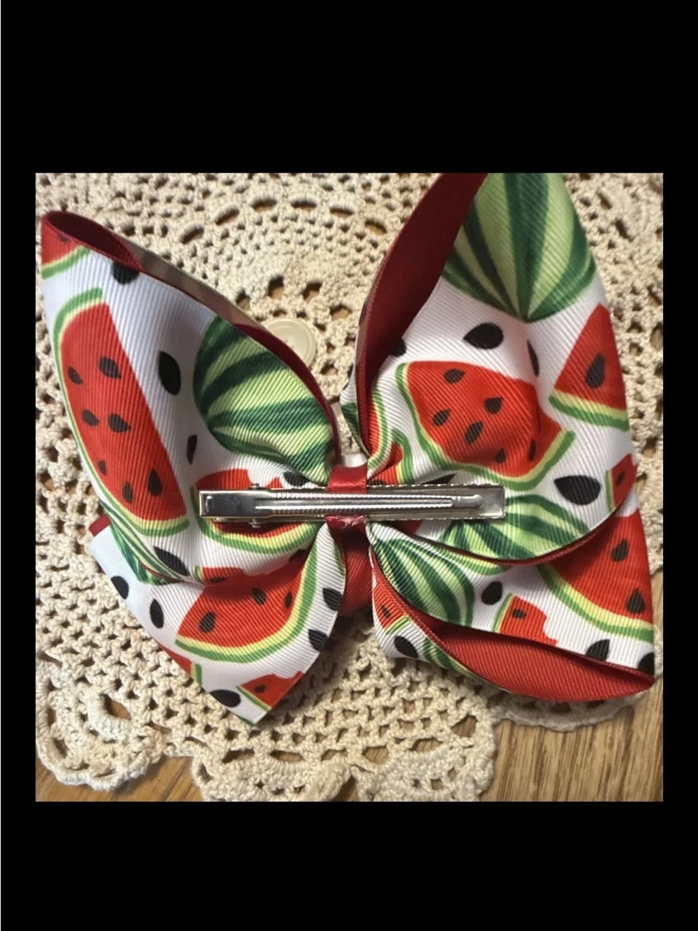 Homemade bright watermelon